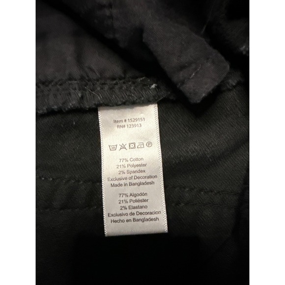 Jachs New York Men's Straight Fit Stretch Traveler Pant". Black Jeans Size 33x29 - Picture 4 of 11